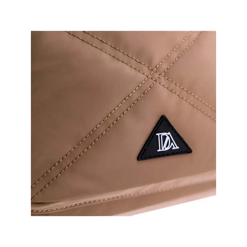 DON ALGODON BOLSO DE HOMBRO CAMEL - 1 - textil