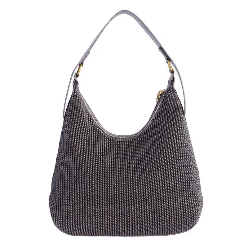 DON ALGODON BOLSO DE HOMBRO GRIS - 1 - textil