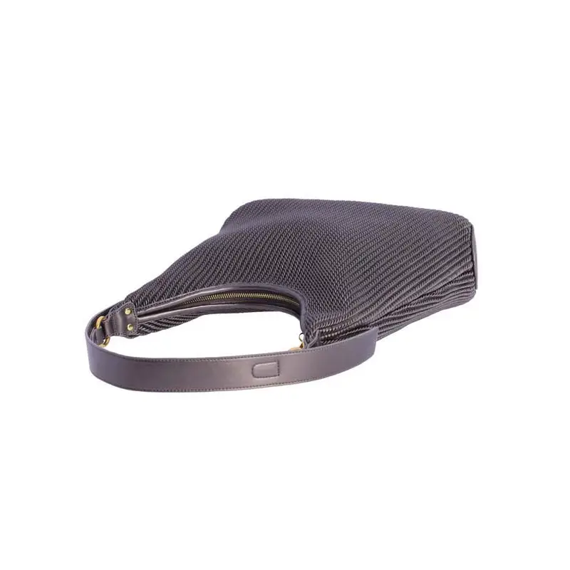 DON ALGODON BOLSO DE HOMBRO GRIS - 1 - textil