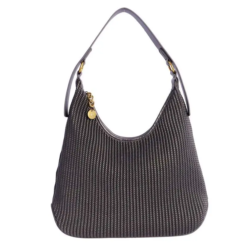 DON ALGODON BOLSO DE HOMBRO GRIS - 1 - textil