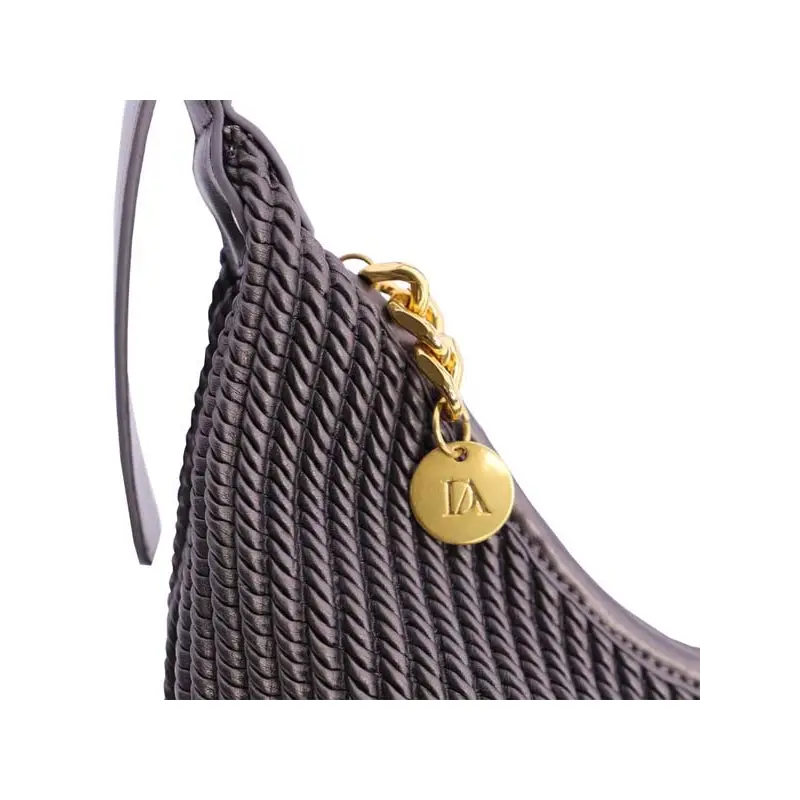 DON ALGODON BOLSO DE HOMBRO GRIS - 1 - textil