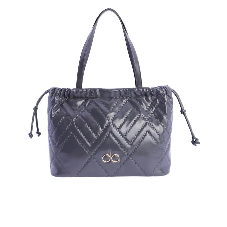 DON ALGODON BOLSO DE HOMBRO GRIS