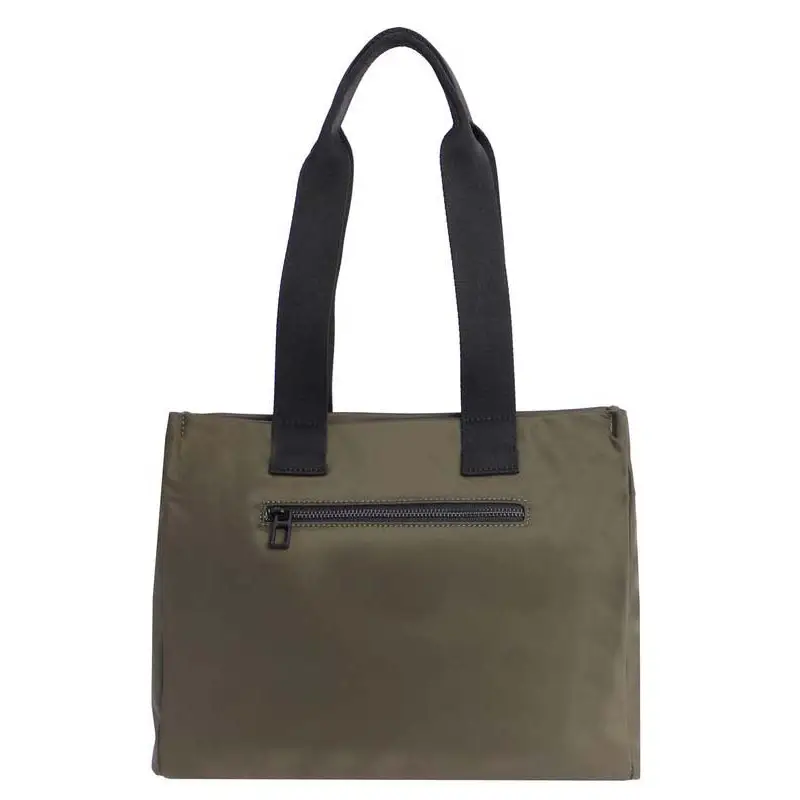 DON ALGODON BOLSO DE HOMBRO KAKI - 1 - textil