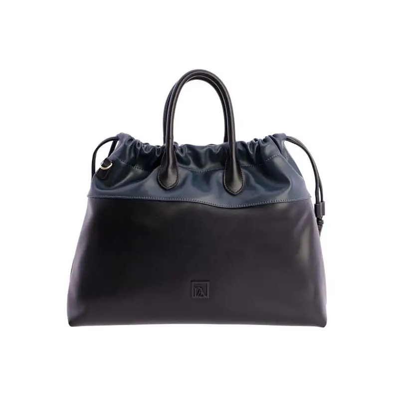 DON ALGODON BOLSO DE MANO C/B NEGRO - 1 - textil