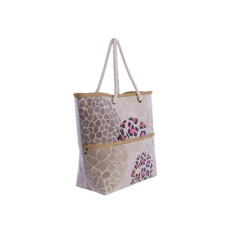 DON ALGODÓN BOLSO DE PLAYA PLASTIFICADO - TALLA ÚNICA
