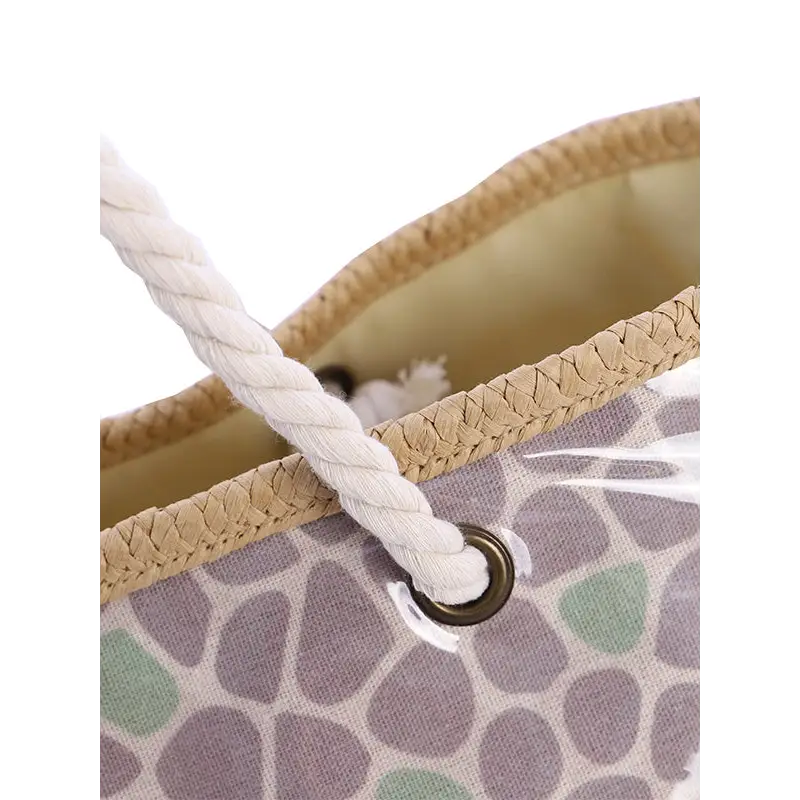 DON ALGODÓN BOLSO DE PLAYA PLASTIFICADO - TALLA ÚNICA