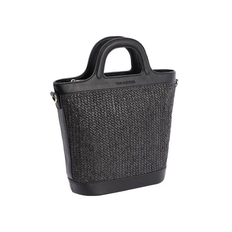 DON ALGODON BOLSO HOMBRO C/B NEGRO - TALLA ÚNICA / SIN c