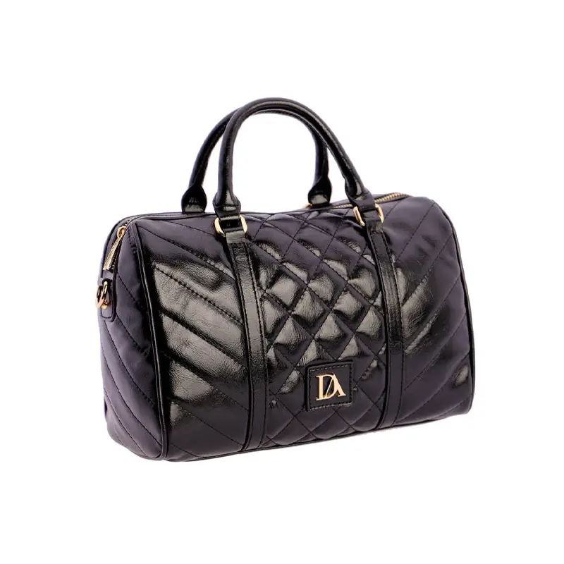 DON ALGODON BOLSO MANO C/B NEGRO - 1 - textil