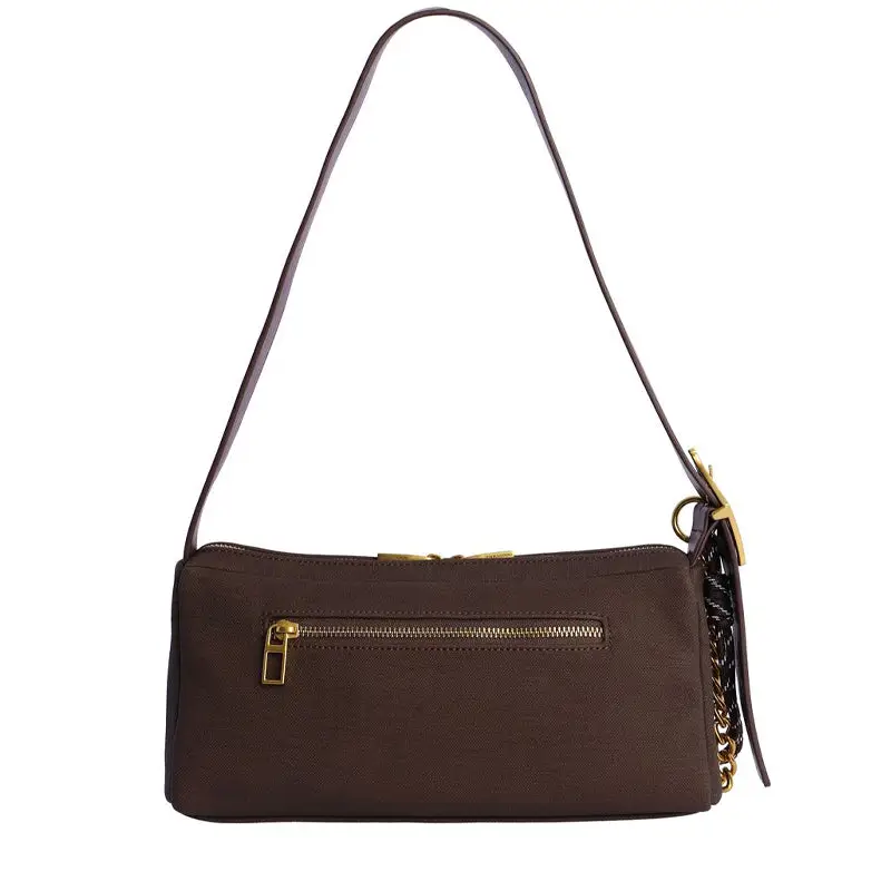 DON ALGODON BOLSO MANO MARRON - 1 - textil