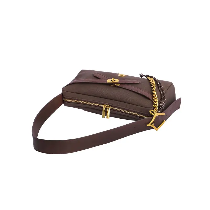 DON ALGODON BOLSO MANO MARRON - 1 - textil