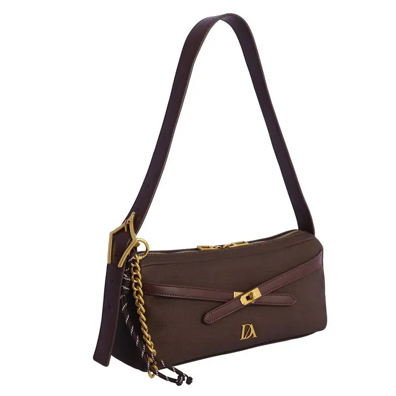 DON ALGODON BOLSO MANO MARRON - 1 - textil