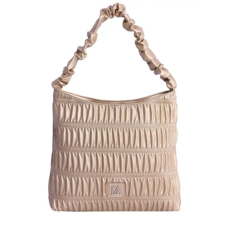 DON ALGODON BOLSO UN ASA DORADO - TALLA ÚNICA / SIN c