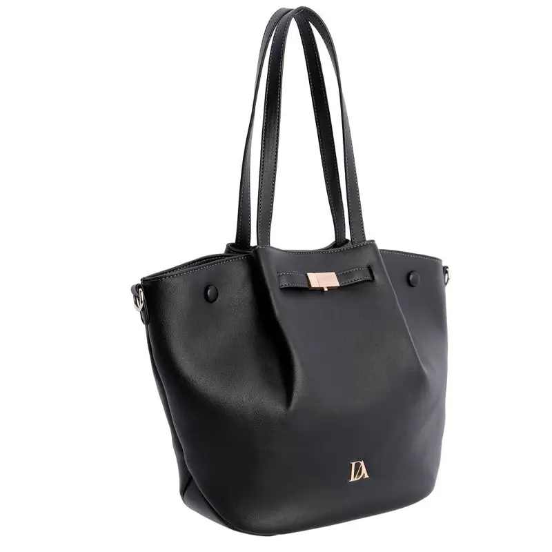DON ALGODON SHOPPER NEGRO - 1 - textil