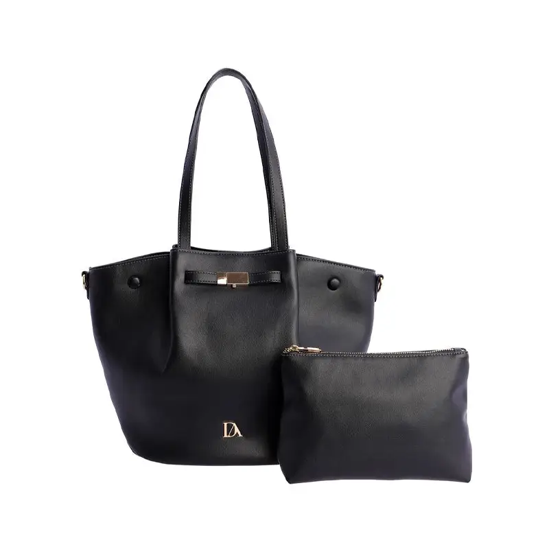 DON ALGODON SHOPPER NEGRO - 1 - textil