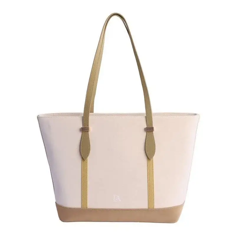 DON ALGODON SHOPPER RV BEIGE - TALLA ÚNICA