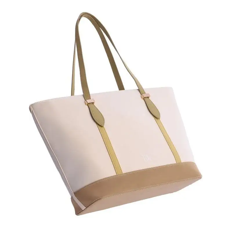 DON ALGODON SHOPPER RV BEIGE - TALLA ÚNICA