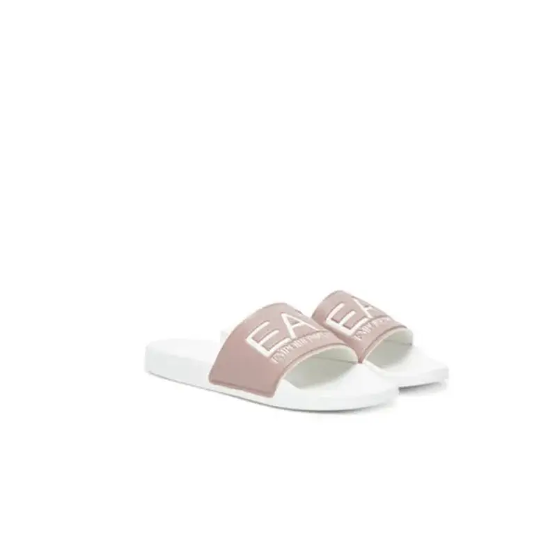 EA7 SLIPPER WHITE/FAWN