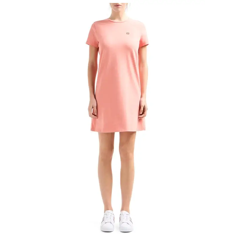 EA7 TRAIN CORE LADY W DRESS SS TERRA COTTA