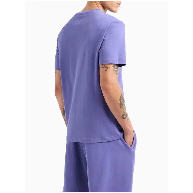 EA7 TRAIN LOGO SERIES M OVERSIZE L CORSICAN BLUE