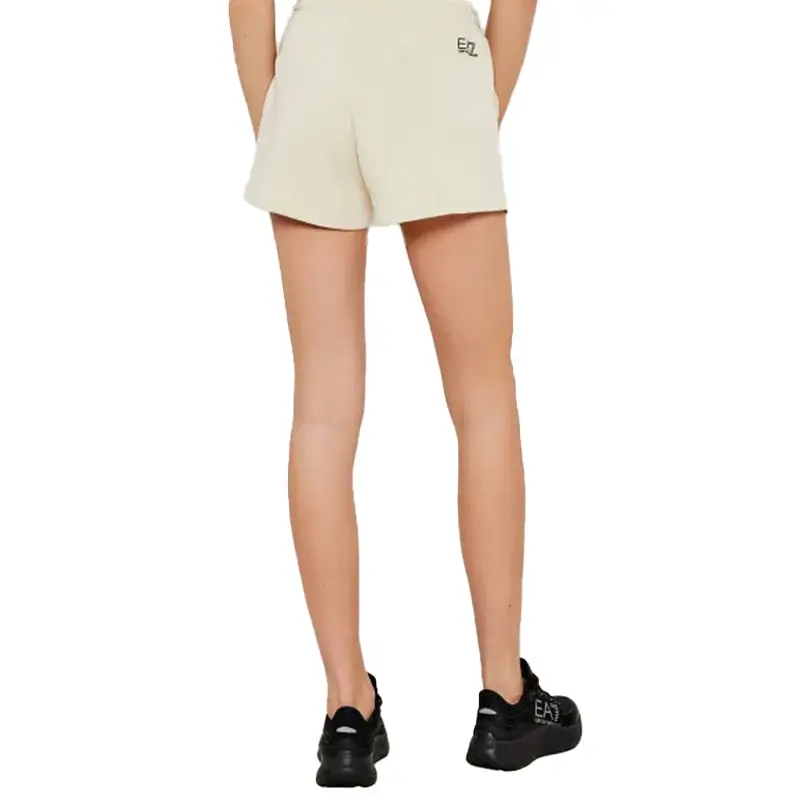 EA7 TRAIN VISIBILITY W SHORTS ALMOND MILK - textil