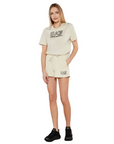 EA7 TRAIN VISIBILITY W SHORTS ALMOND MILK - textil