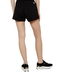 EA7 TRAIN VISIBILITY W SHORTS BLACK / GOLD - textil
