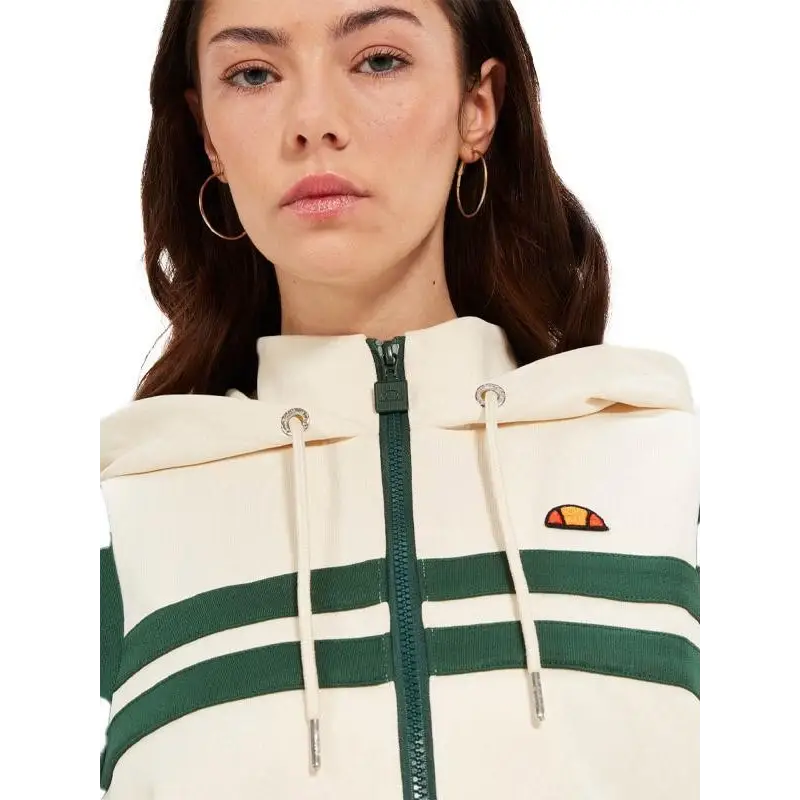 ELLESSE CHAQUETA DEPORTIVA CROP PERNA BEIGE/VERDE