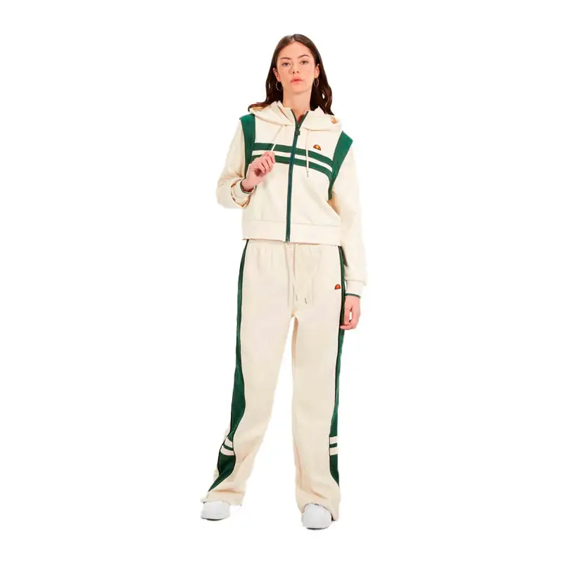 ELLESSE CHAQUETA DEPORTIVA CROP PERNA BEIGE/VERDE