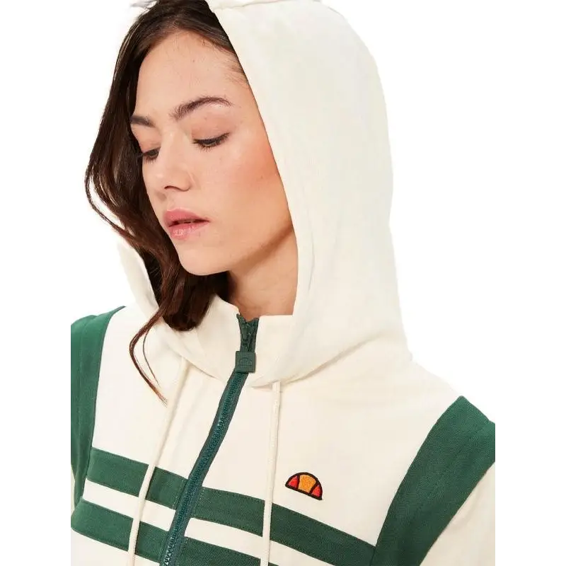 ELLESSE CHAQUETA DEPORTIVA CROP PERNA BEIGE/VERDE