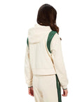 ELLESSE CHAQUETA DEPORTIVA CROP PERNA BEIGE/VERDE