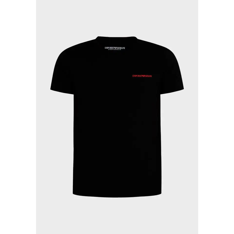 EMPORIO ARMANI 2 PACK CAMISETAS NEGRO