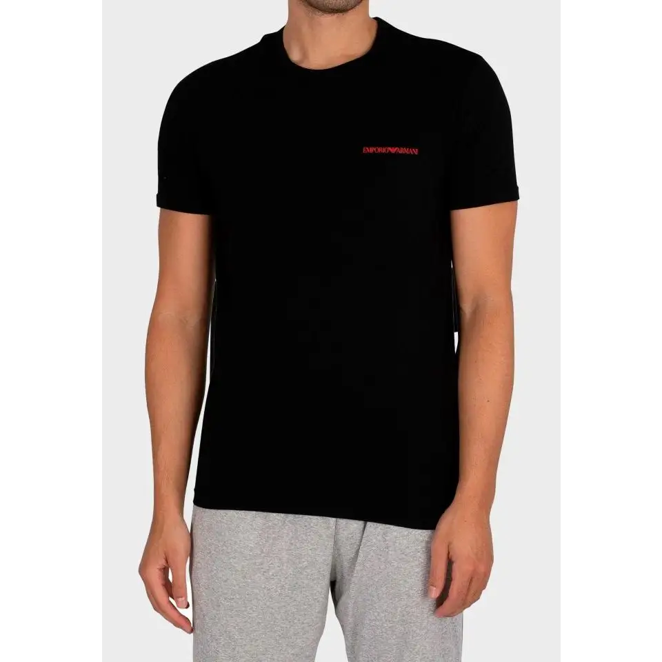 EMPORIO ARMANI 2 PACK CAMISETAS NEGRO