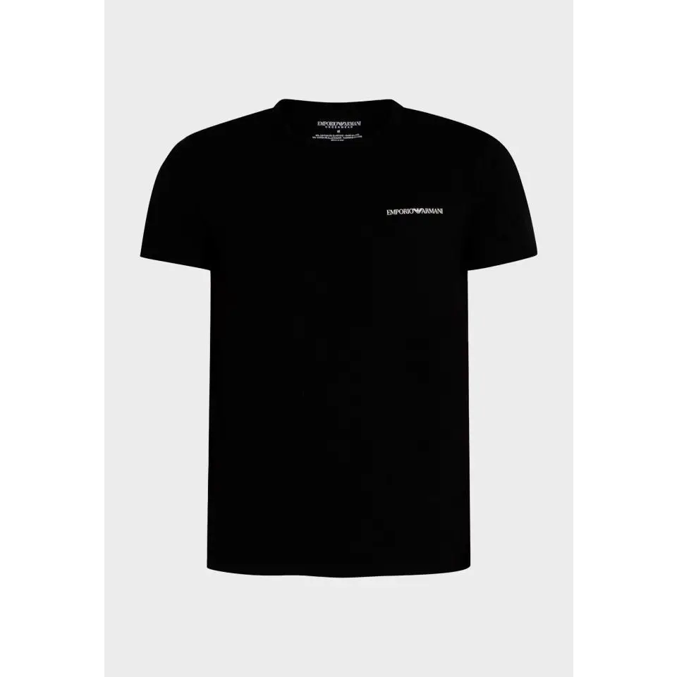 EMPORIO ARMANI 2 PACK CAMISETAS NEGRO