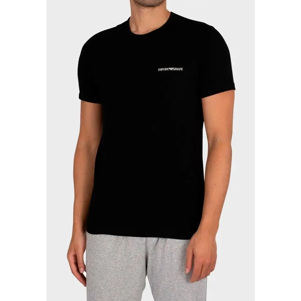 EMPORIO ARMANI 2 PACK CAMISETAS NEGRO