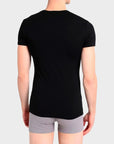 EMPORIO ARMANI 2 PACK CAMISETAS NEGRO/AZUL