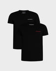 EMPORIO ARMANI 2 PACK CAMISETAS NEGRO