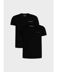 EMPORIO ARMANI 2 PACK CAMISETAS NEGRO