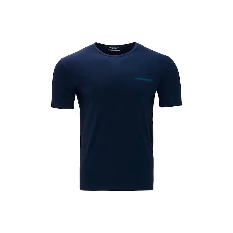 EMPORIO ARMANI 2 PACK T-SHIRT MARINE/TOPAZIO