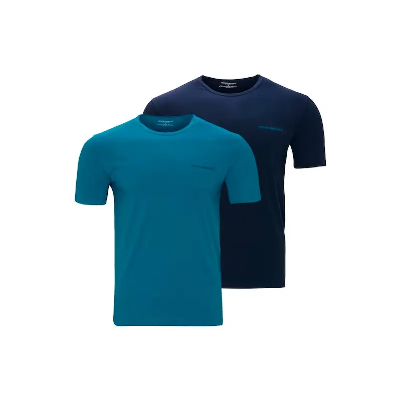 EMPORIO ARMANI 2 PACK T-SHIRT MARINE/TOPAZIO