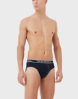 EMPORIO ARMANI 3 PACK BRIEF MARINE/WHITE/DENIM