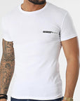 EMPORIO ARMANI CAMISETA BÁSICA BLANCA