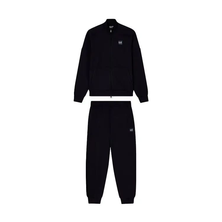 EMPORIO ARMANI TRACKSUIT BLACK CREAM