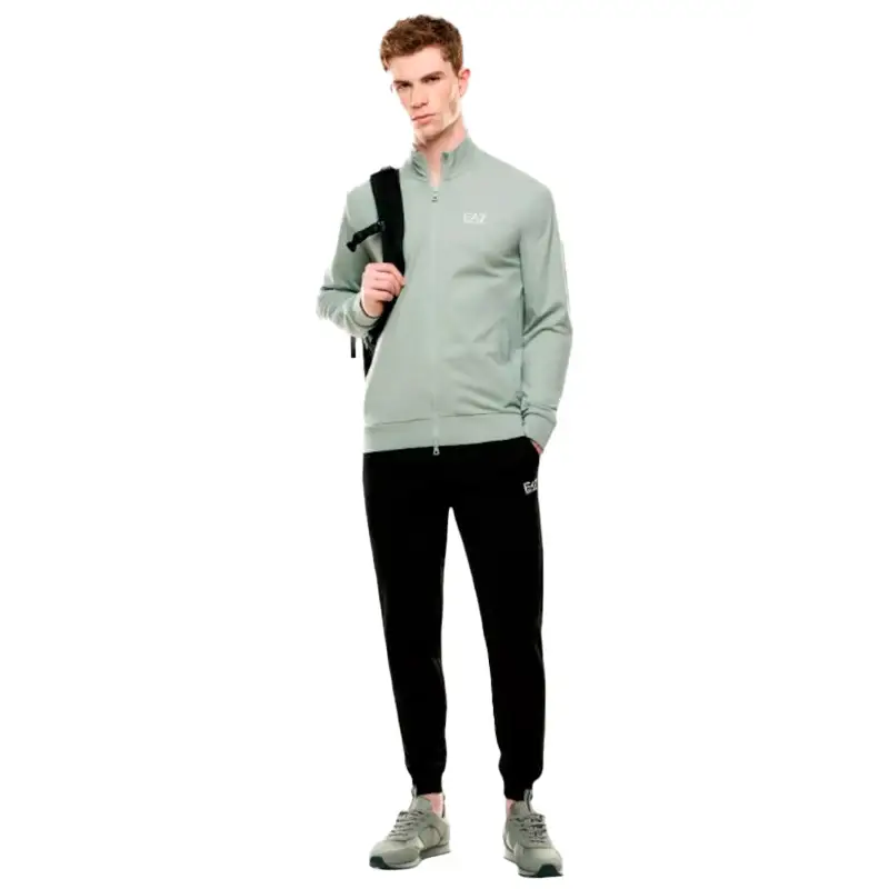 EMPORIO ARMANI CHANDAL VERDE CLARO/VERDE OSCURO - textil