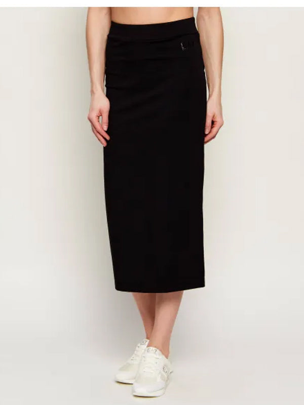 EMPORIO ARMANI LOGO SERIES TAPE SKIRT