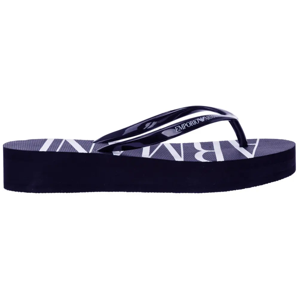 EMPORIO ARMANI SANDALIA AZUL