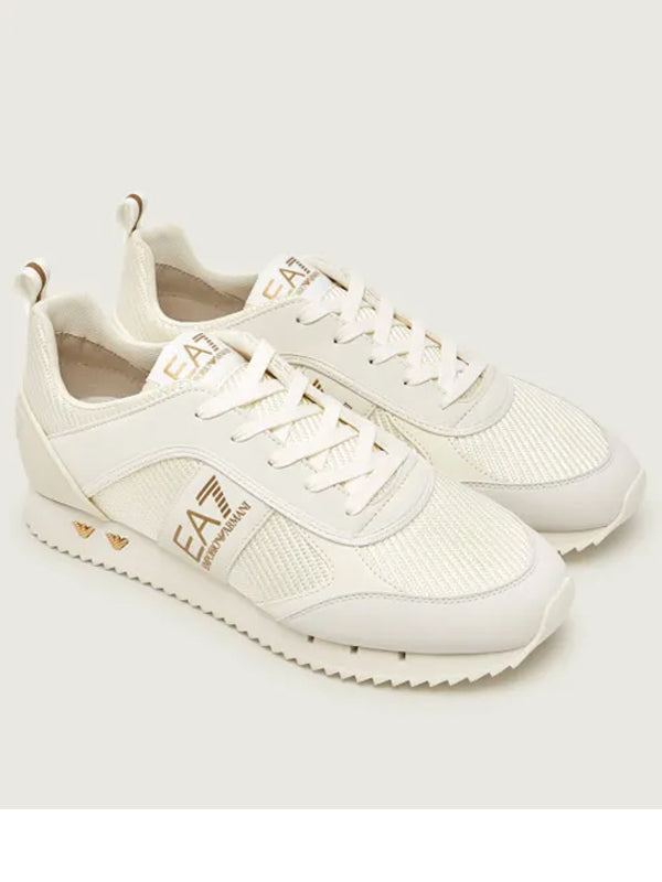 EMPORIO ARMANI SNEAKER BLACK AND WHITE CARBON TRIP