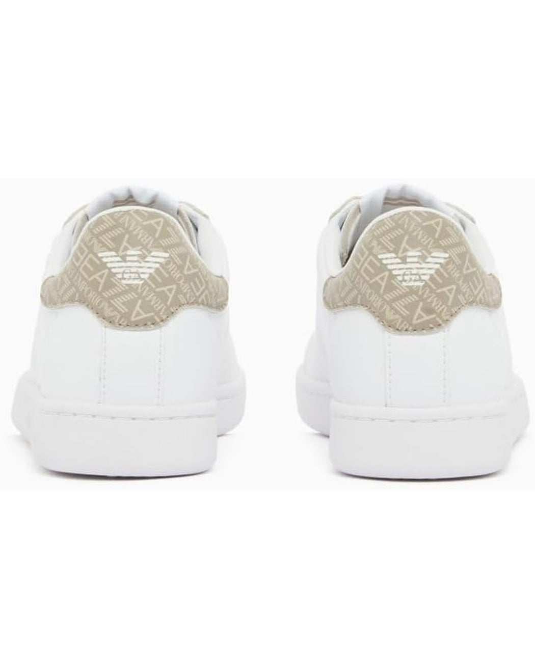 EMPORIO ARMANI SNEAKER CLASSIC CC MFA WHITE ROASTE