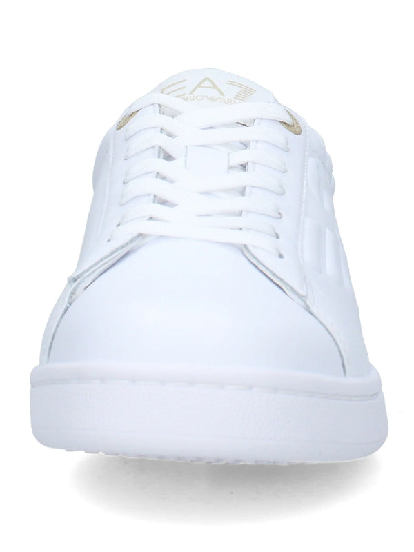 EMPORIO ARMANI SNEAKER CLASSIC CC MFA WHITE ROASTE