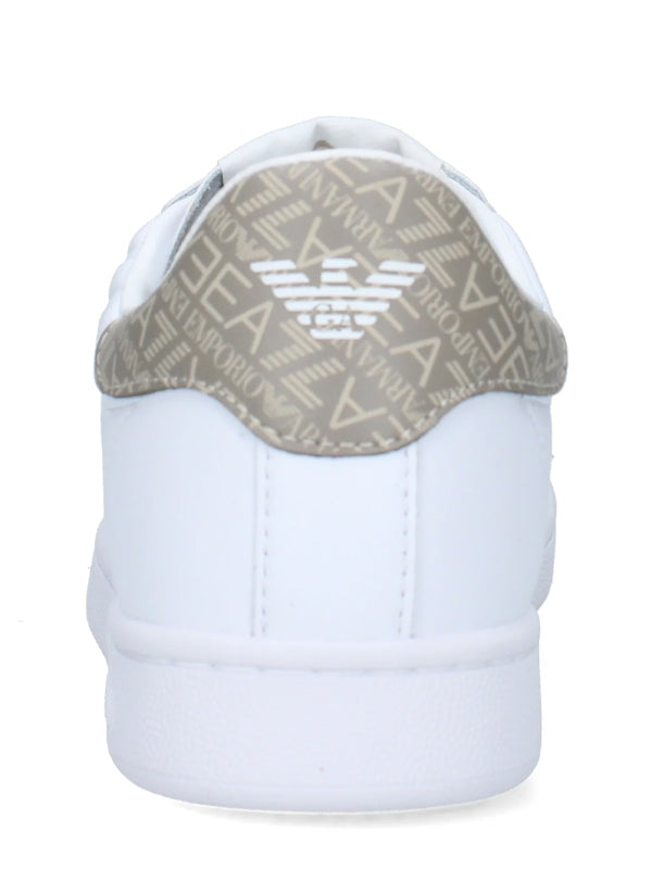 EMPORIO ARMANI SNEAKER CLASSIC CC MFA WHITE ROASTE
