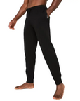 EMPORIO ARMANI STRETCH PIQUET CUFFED BOTTOMS NEGRO - textil